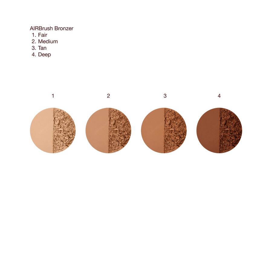 nachfüllpackung für airbrush-bronzer