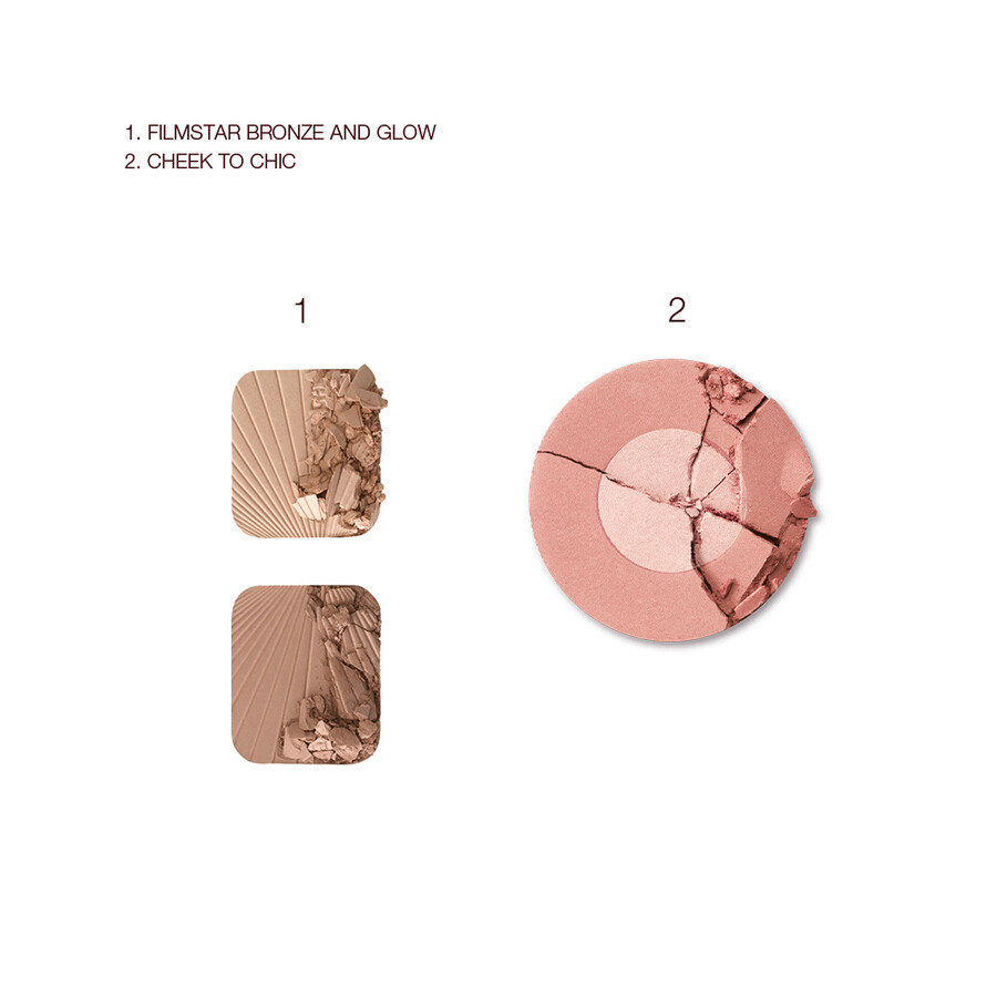 bronzed pushing beauty kit