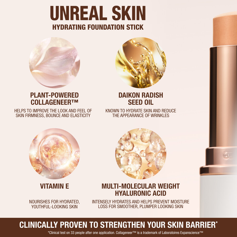 unreal skin sheer glow tint foundation kit